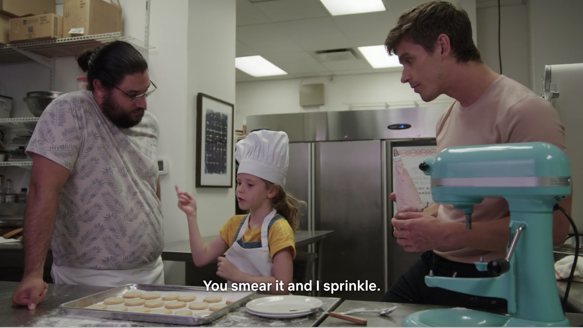 Antoni and Tony Making Shortbread