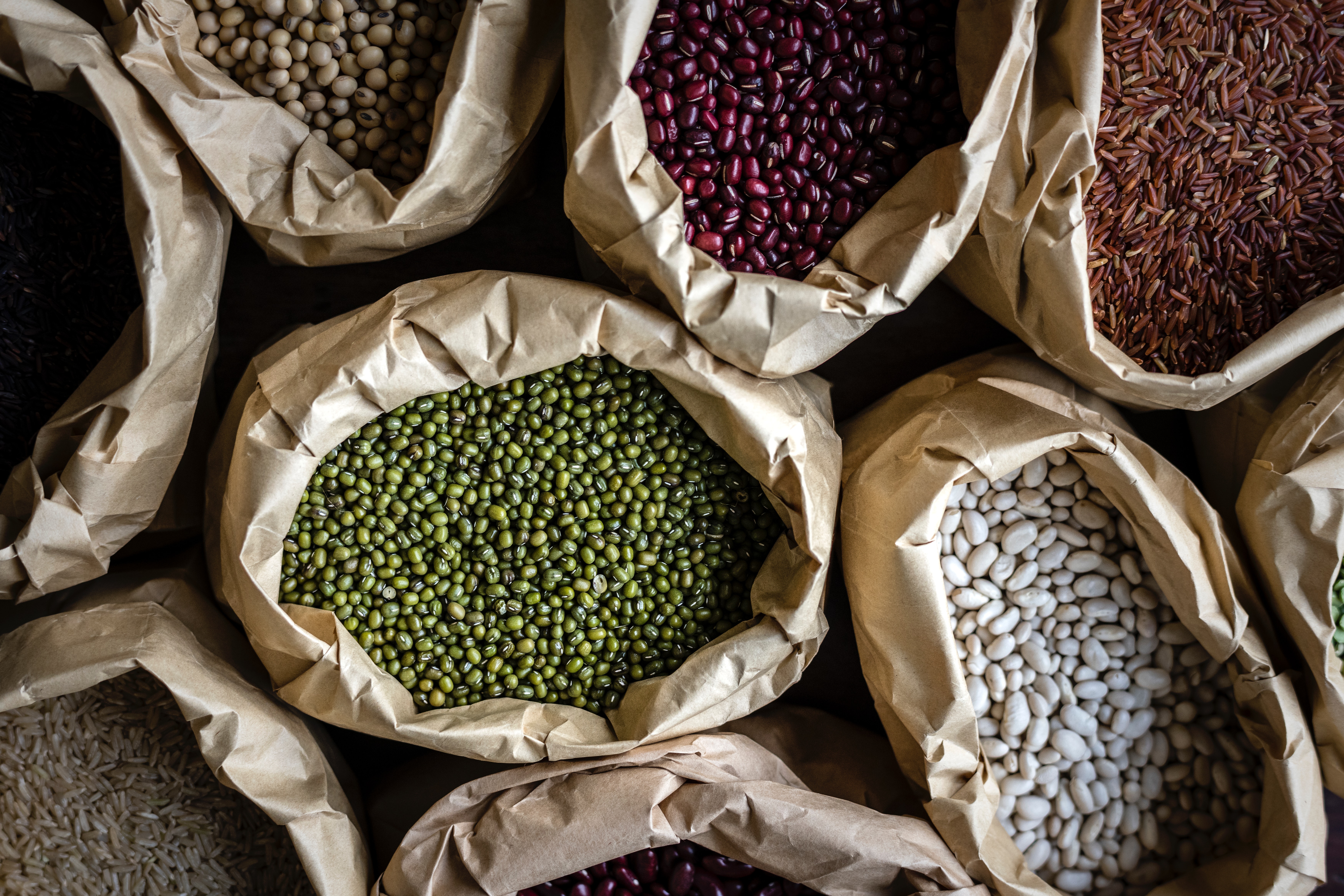 Pulses and beans. Source: Pexels.