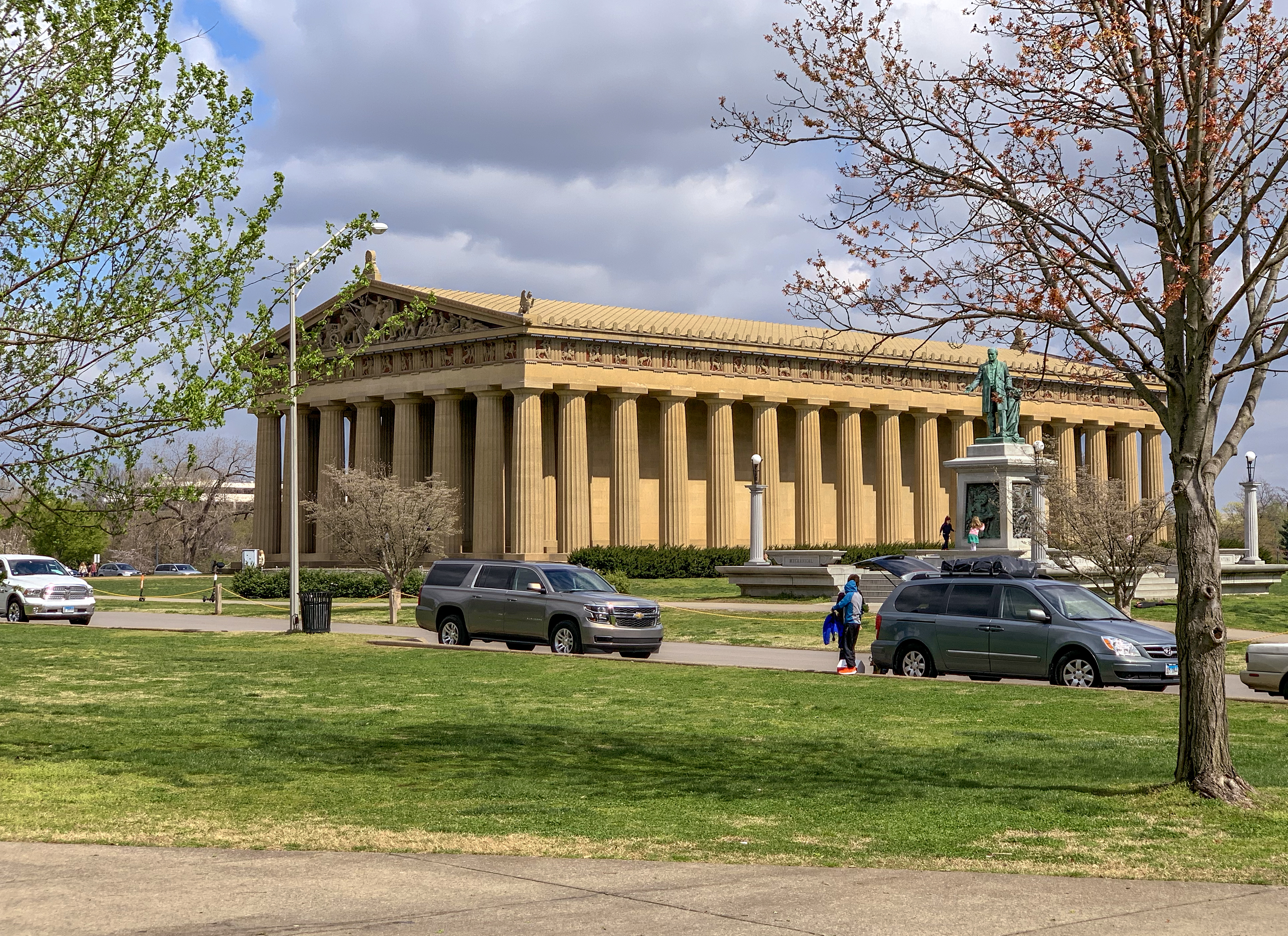 The Parthenon in Nashville, Tennessee.