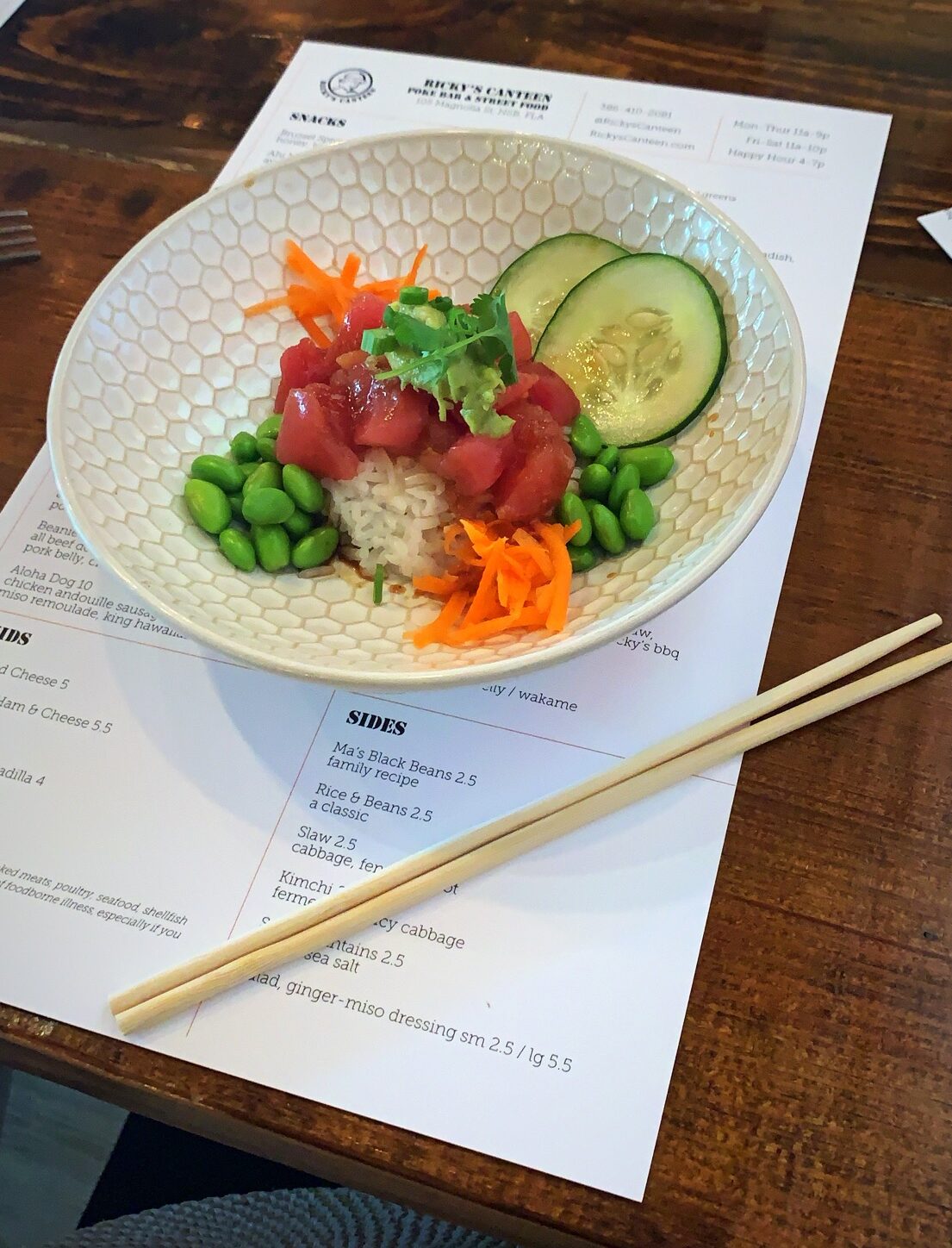 A Poke Bowl