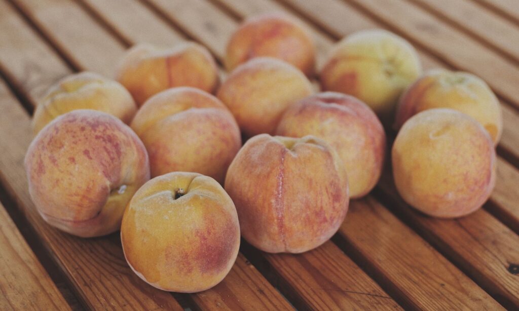 Peaches. Source: Unsplash.