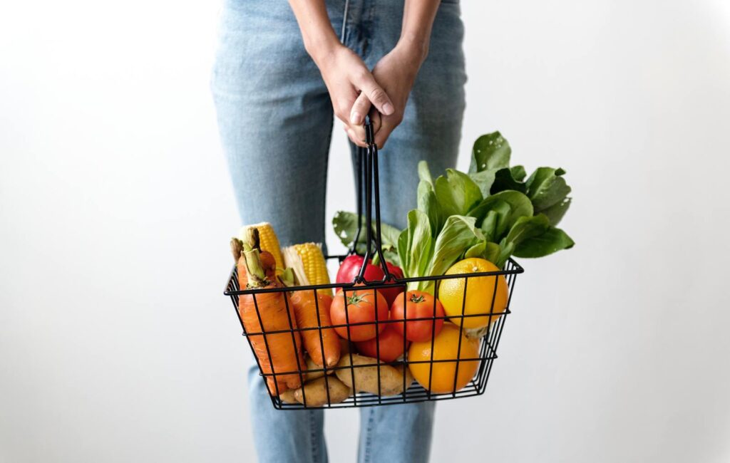 Veggie basket. Source: Pexels.