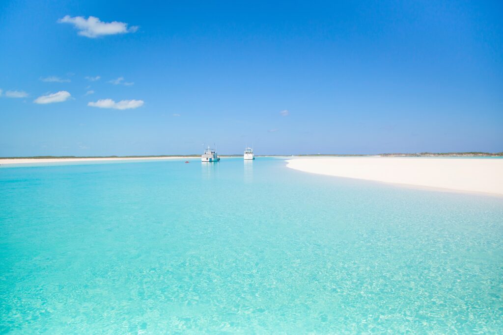 Sandbar in the Exumas
