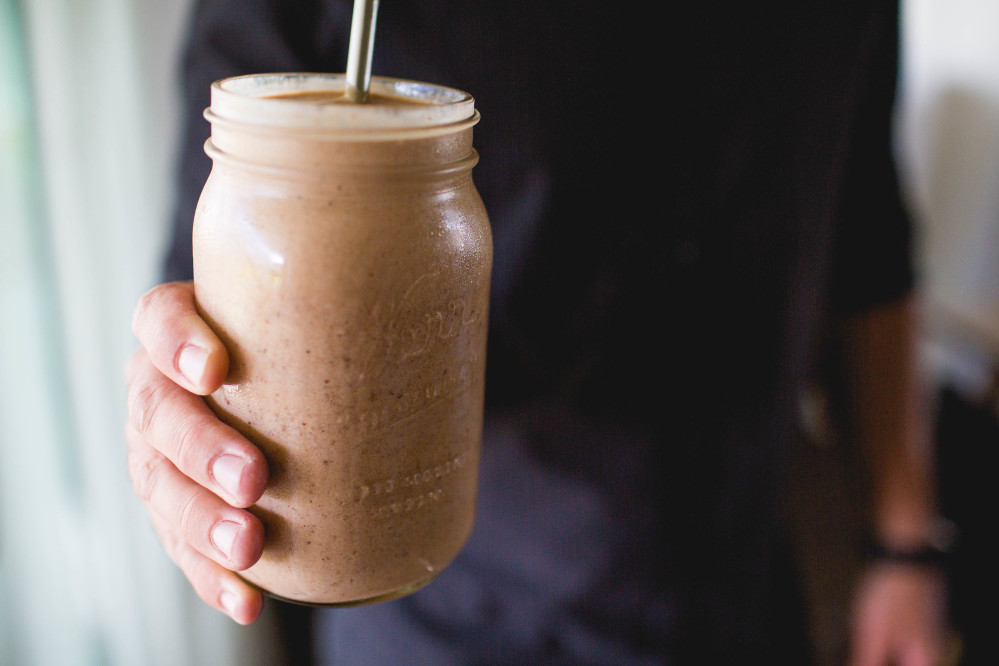 chocolate cbd smoothie