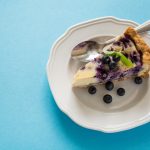 tea time homemade blueberry