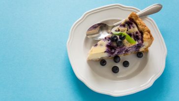 tea time homemade blueberry