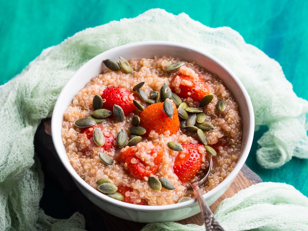 Sweet Quinoa Porridge to Start Your Day