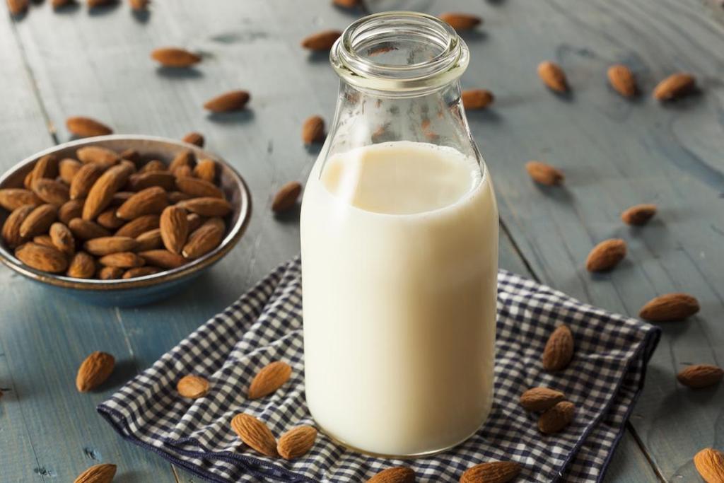 almond milk almond milk